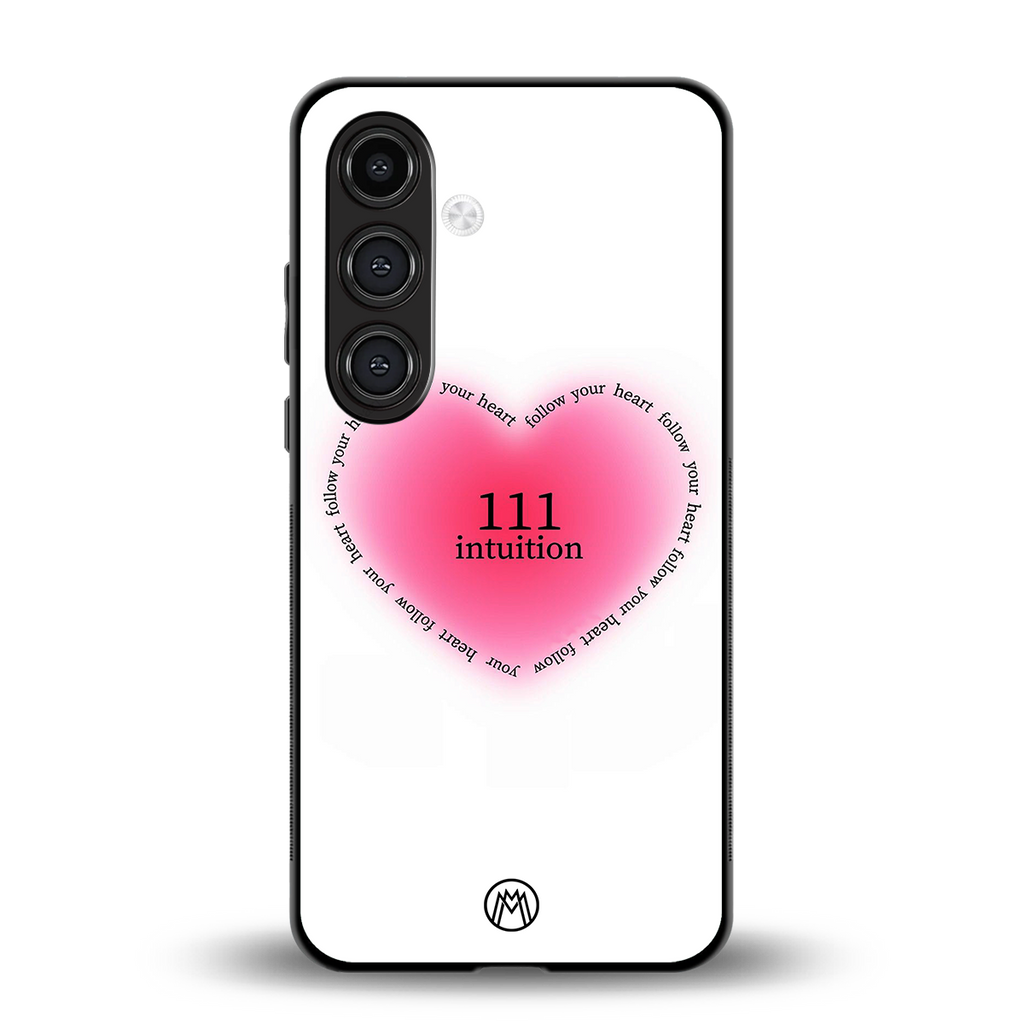 111 intuition back phone cover | glass case for samsung galaxy s24