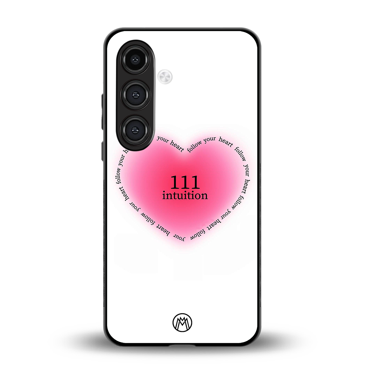 111 intuition back phone cover | glass case for samsung galaxy s24 fe