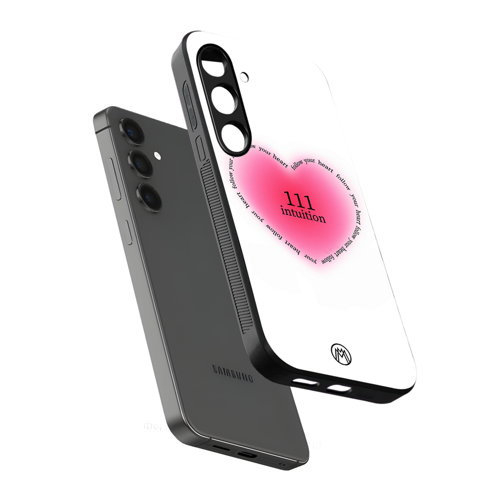 111 intuition back phone cover | glass case for samsung galaxy s24