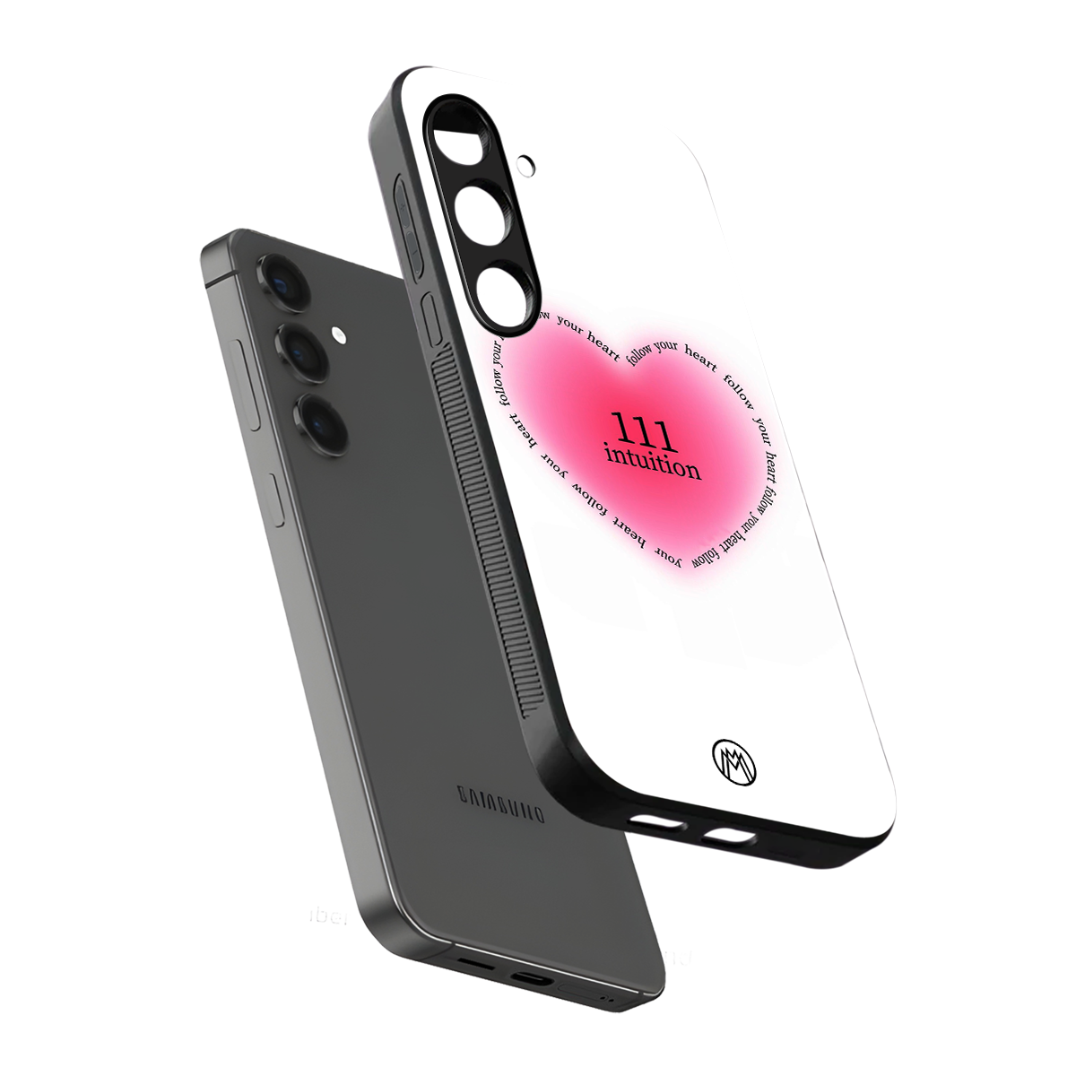 111 intuition back phone cover | glass case for samsung galaxy s24 plus