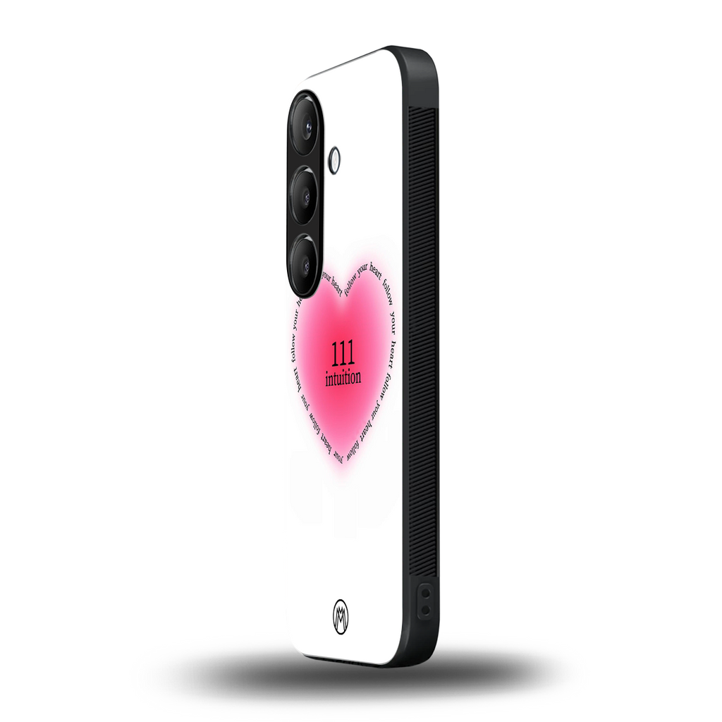 111 intuition back phone cover | glass case for samsung galaxy s24 fe