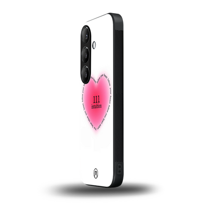 111 intuition back phone cover | glass case for samsung galaxy s24 fe
