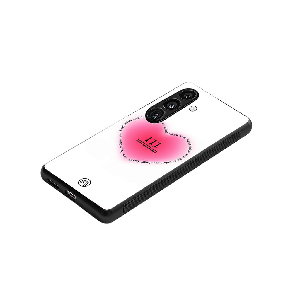 111 intuition back phone cover | glass case for samsung galaxy s23 fe