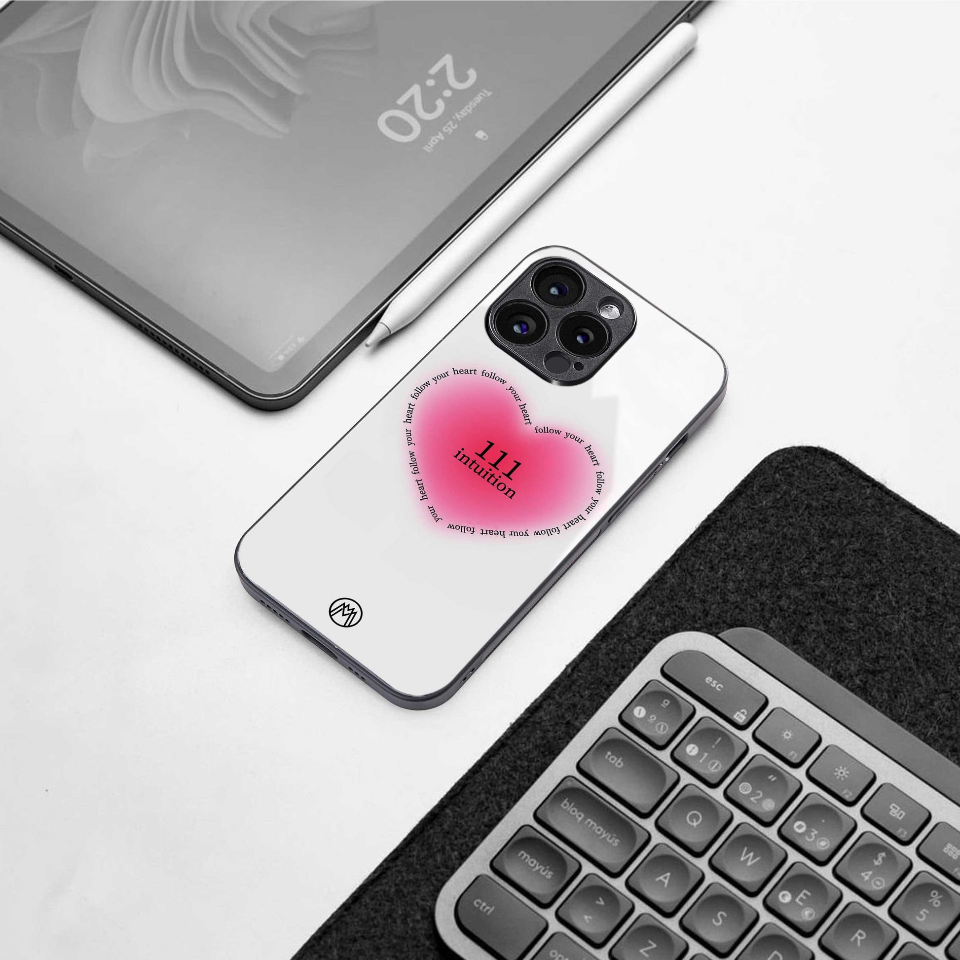 111 intuition back phone cover | glass case for samsung galaxy s24 ultra