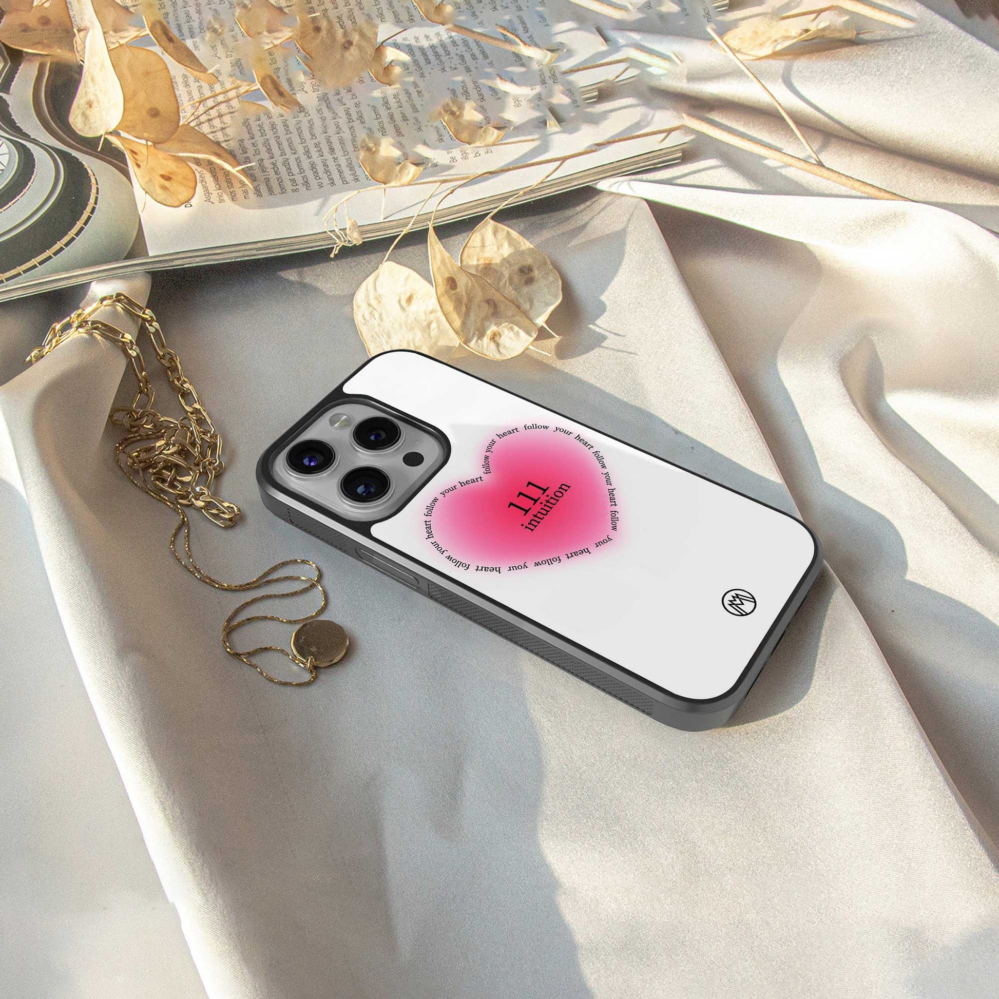 111 intuition back phone cover | glass case for samsung galaxy s23 plus