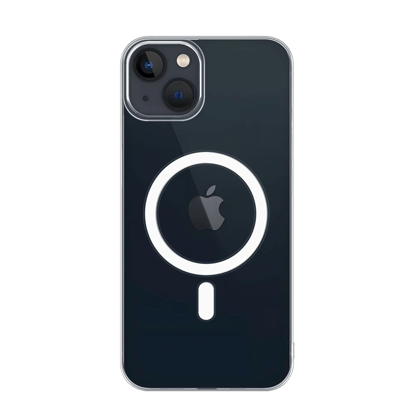 Anti Yellow Magsafe Clear Case for iPhone 13