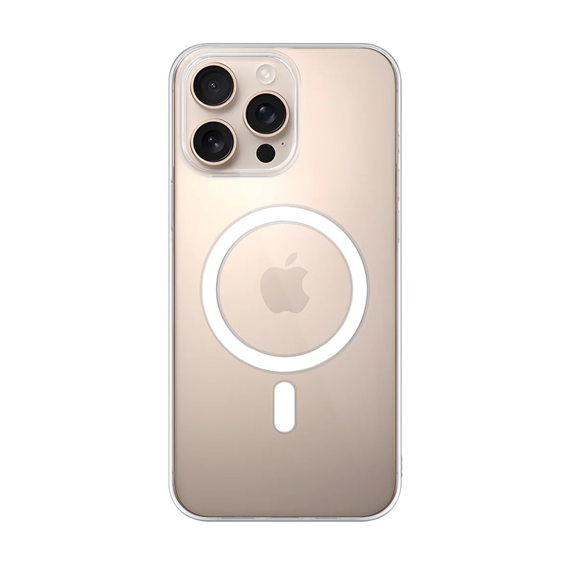 Anti Yellow Magsafe Clear Case for iPhone 15 Pro