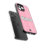 1800 hotline bling back phone cover | glass case for iphone 15 pro