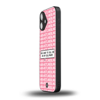 1800 hotline bling back phone cover | glass case for iphone 16 plus