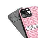 1800 hotline bling back phone cover | glass case for iphone 13 pro