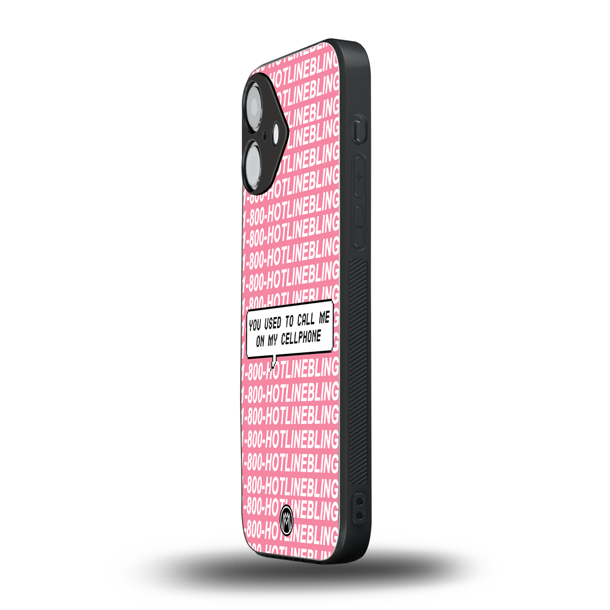 1800 hotline bling back phone cover | glass case for iphone 16
