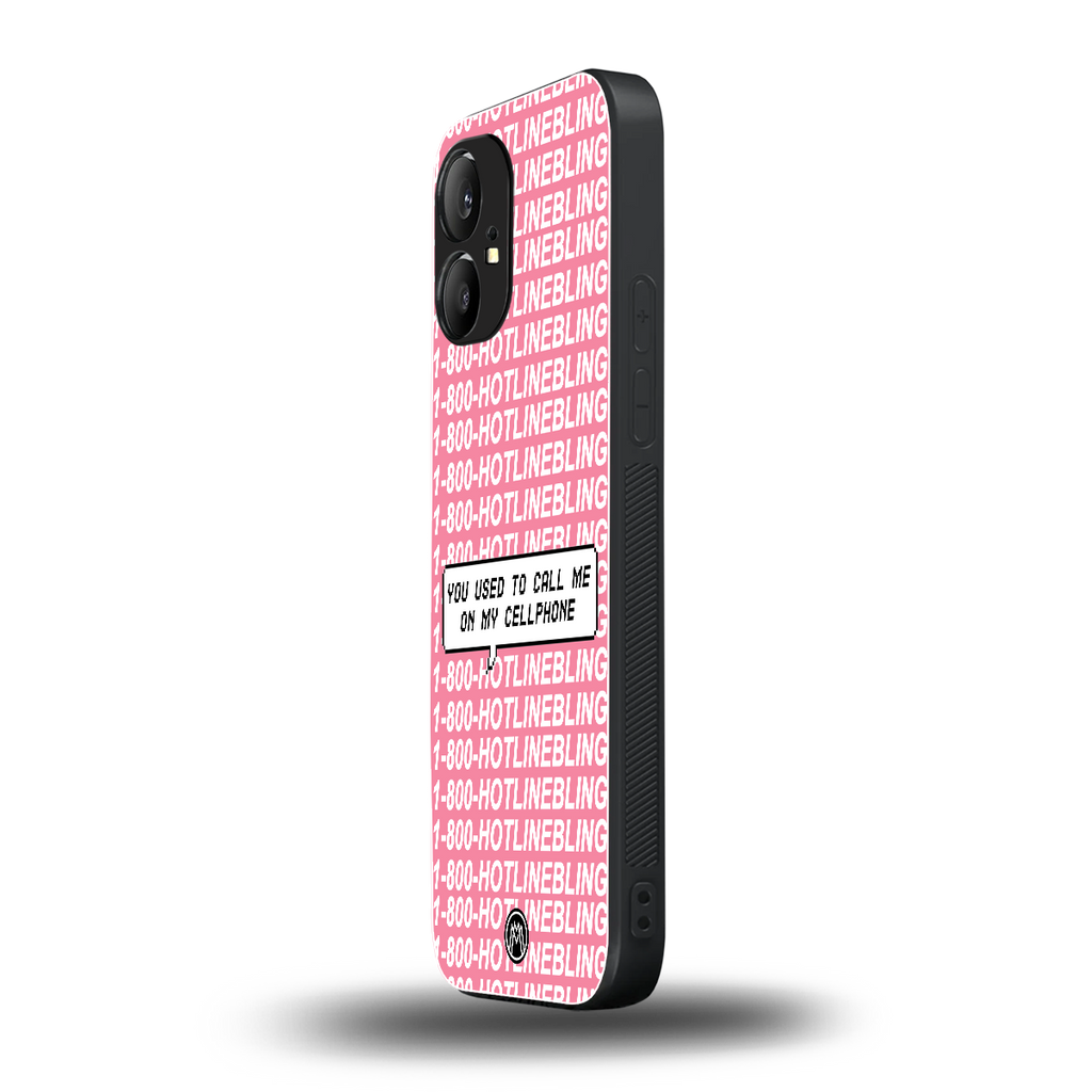 1800 hotline bling back phone cover | glass case for nothing phone 1