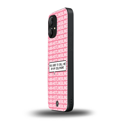 1800 hotline bling back phone cover | glass case for nothing phone 1