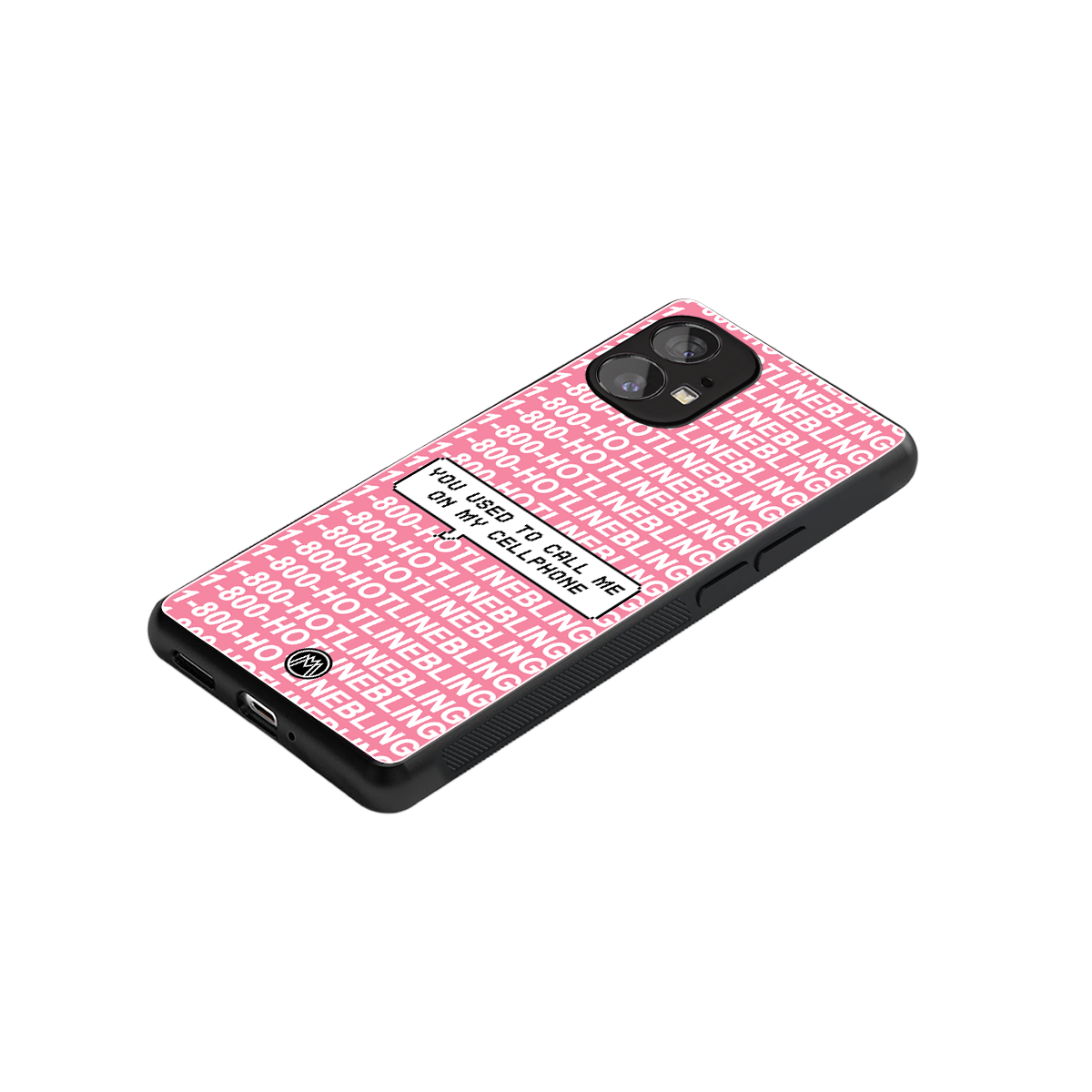 1800 hotline bling back phone cover | glass case for nothing phone 1