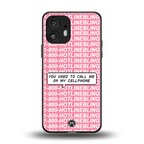 1800 hotline bling back phone cover | glass case for nothing phone 2