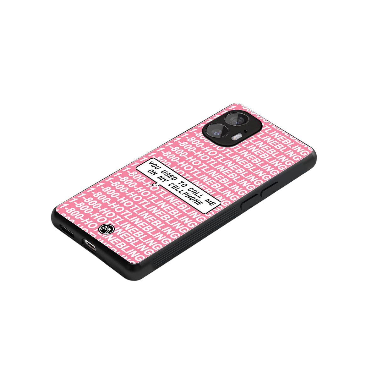 1800 hotline bling back phone cover | glass case for nothing phone 2