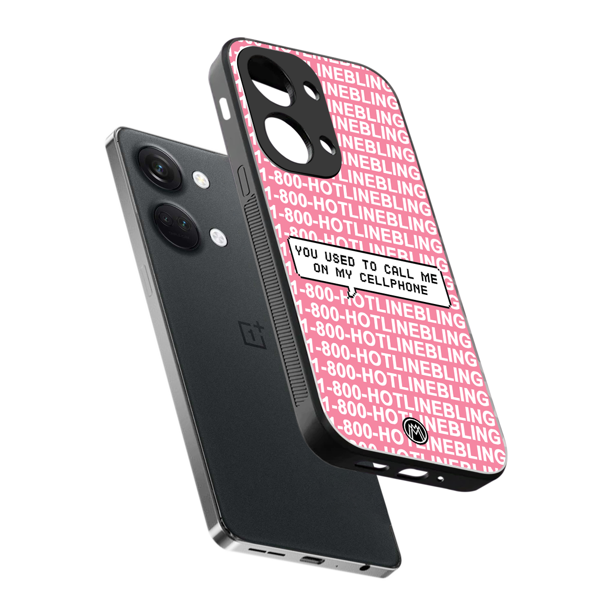 1800 hotline bling back phone cover | glass case for oneplus nord 3