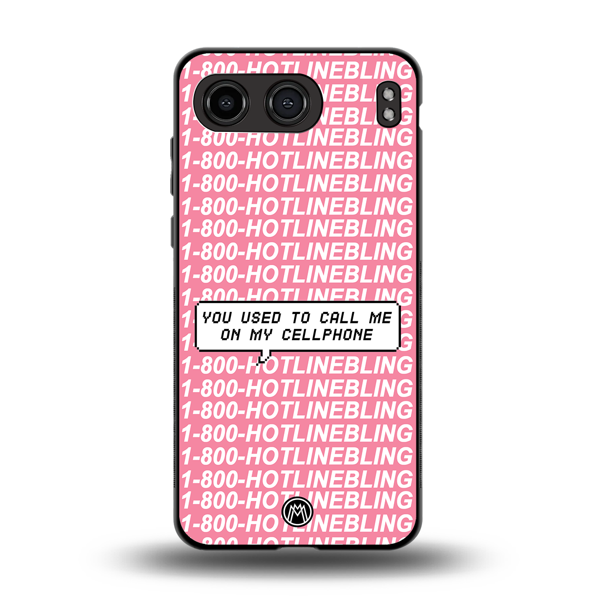 1800 hotline bling back phone cover | glass case for oneplus nord 4