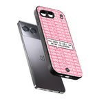 1800 hotline bling back phone cover | glass case for oneplus nord 4
