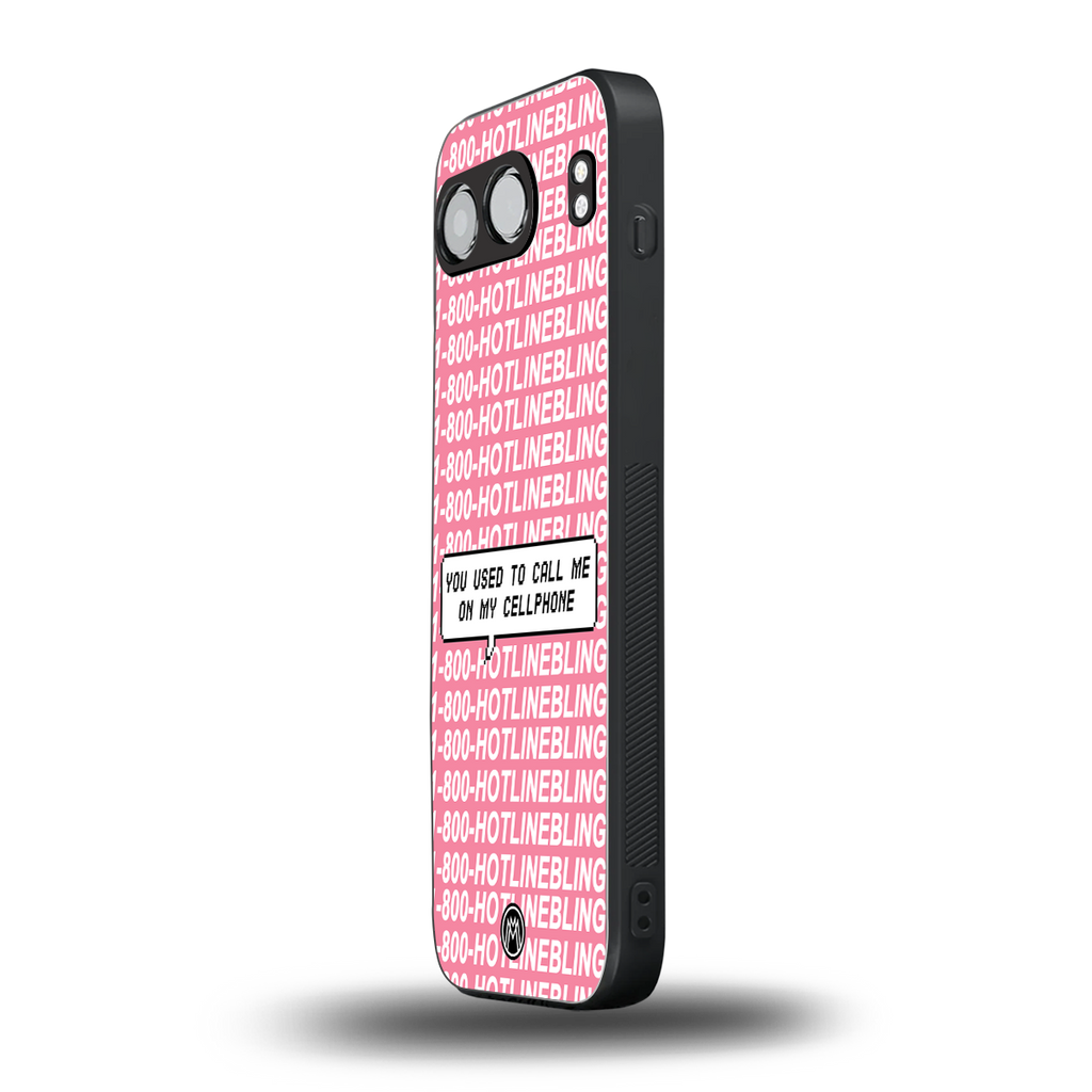 1800 hotline bling back phone cover | glass case for oneplus nord 4