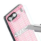 1800 hotline bling back phone cover | glass case for oneplus nord 4
