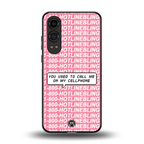 1800 hotline bling back phone cover | glass case for oneplus nord ce 4 lite