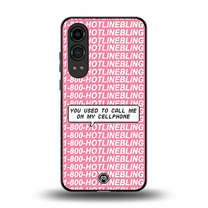 1800 hotline bling back phone cover | glass case for oneplus nord ce 4 lite