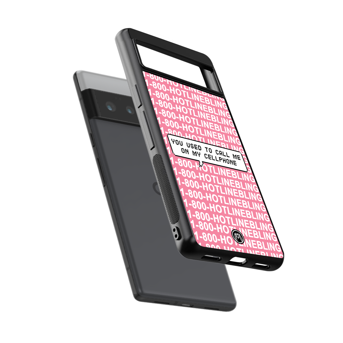 1800 hotline bling back phone cover | glass case for google pixel 6 pro