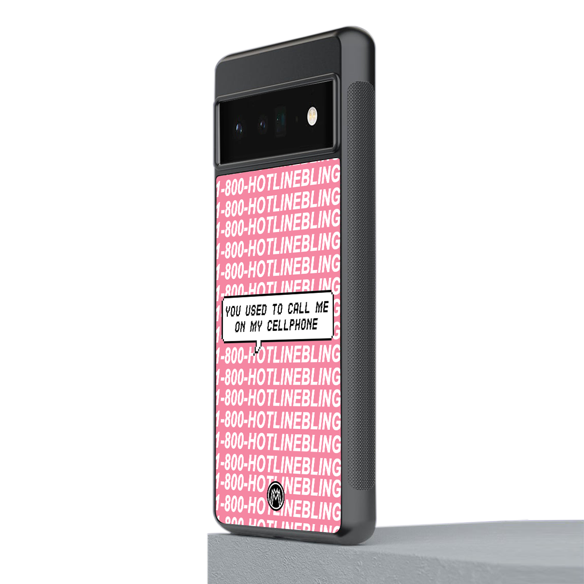 1800 hotline bling back phone cover | glass case for google pixel 6 pro