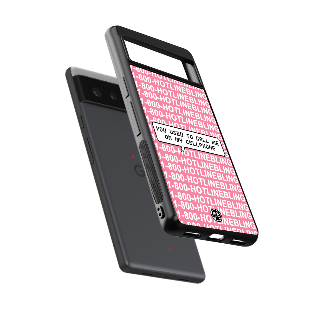 1800 hotline bling back phone cover | glass case for google pixel 6