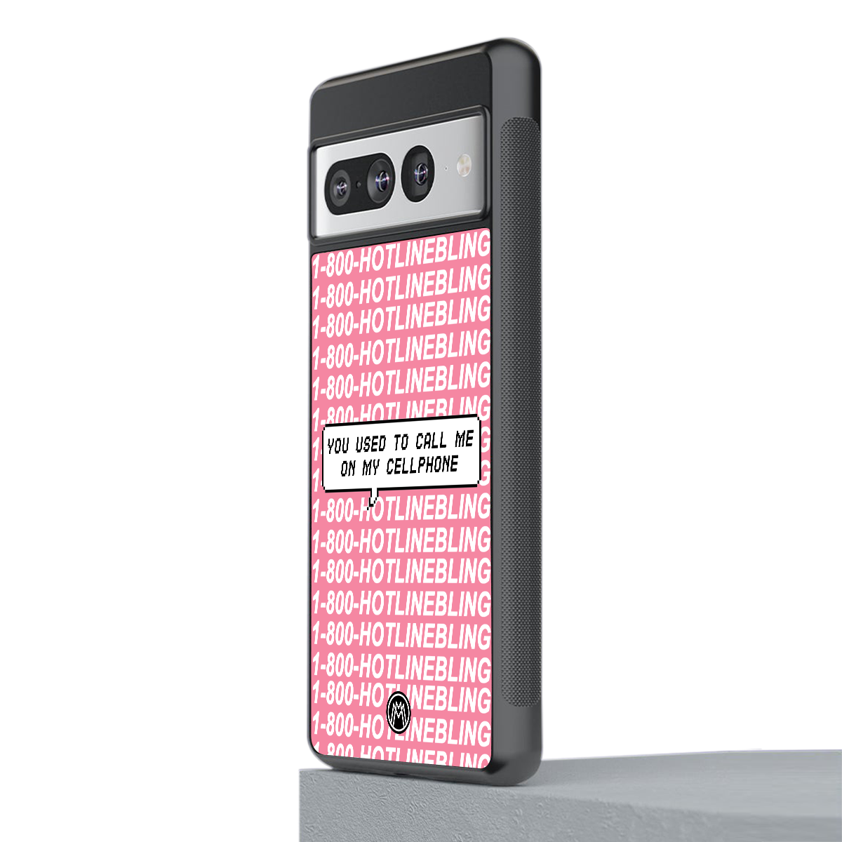 1800 hotline bling back phone cover | glass case for google pixel 7 pro