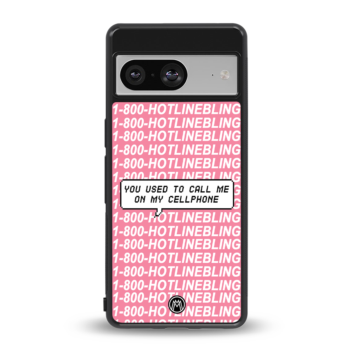 1800 hotline bling back phone cover | glass case for Google Pixel 8