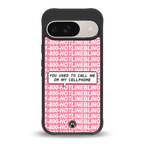 1800 hotline bling back phone cover | glass case for google pixel 9