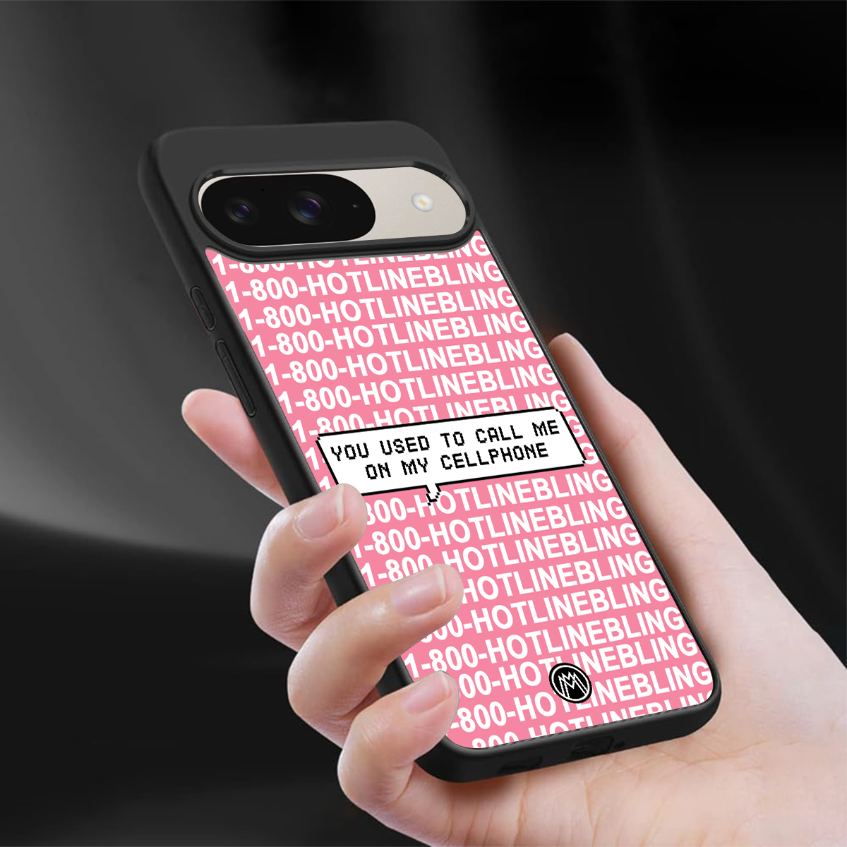 1800 hotline bling back phone cover | glass case for google pixel 9