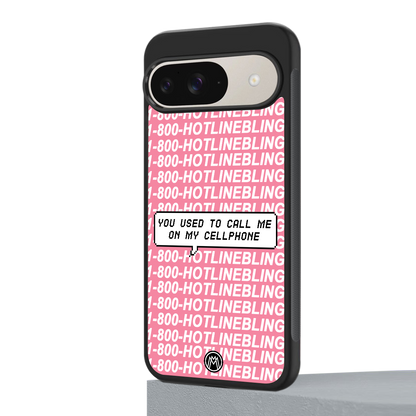 1800 hotline bling back phone cover | glass case for google pixel 9