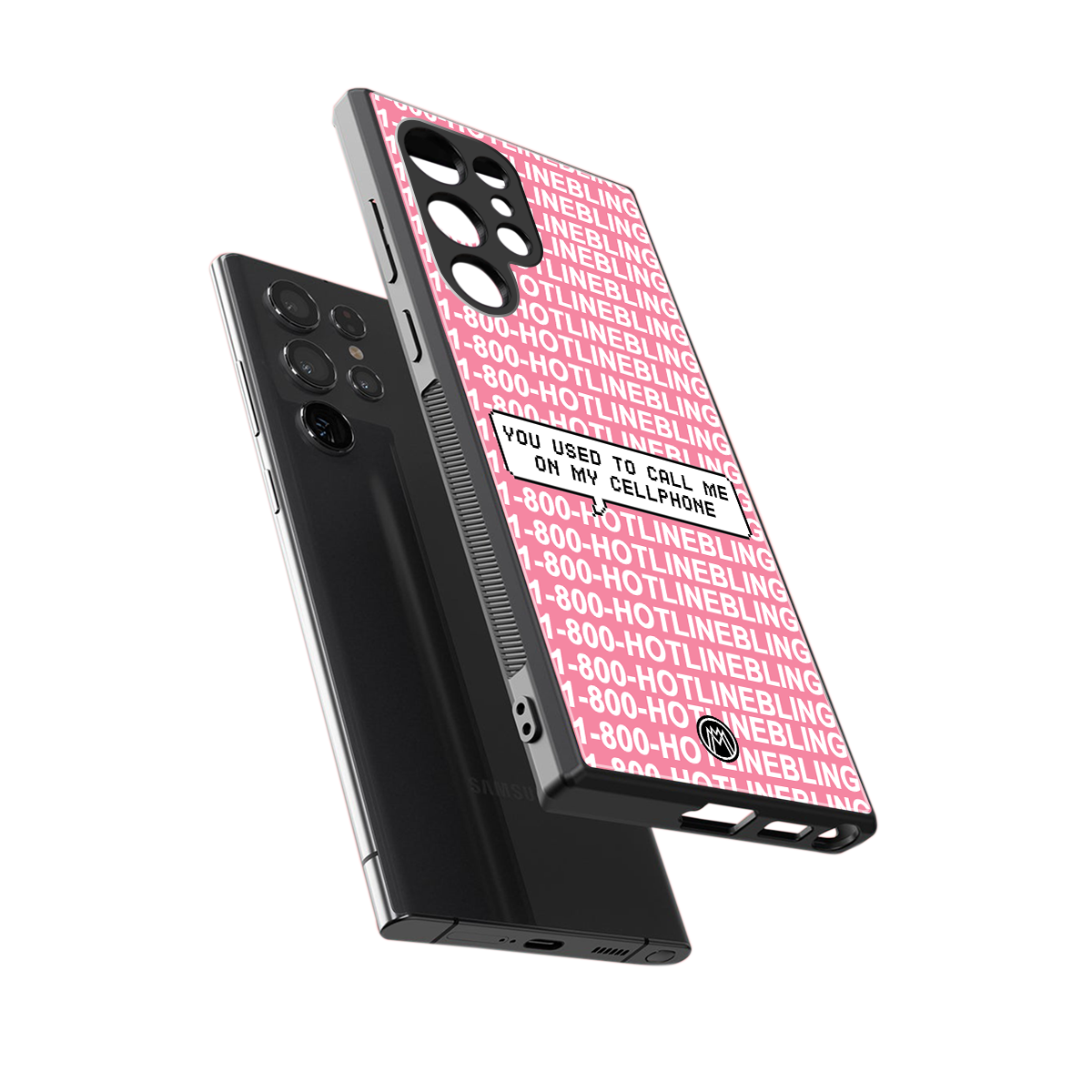 1800 hotline bling back phone cover | glass case for samsung galaxy s24 ultra