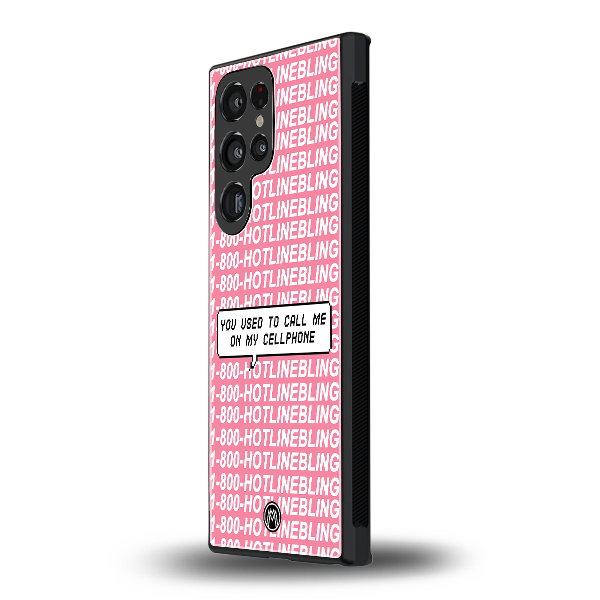 1800 hotline bling back phone cover | glass case for samsung galaxy s24 ultra