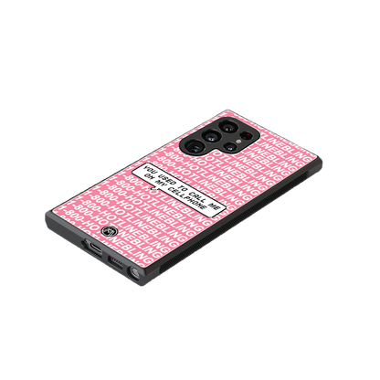 1800 hotline bling back phone cover | glass case for samsung galaxy s24 ultra