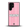 1800 hotline bling back phone cover | glass case for samsung galaxy s25 ultra
