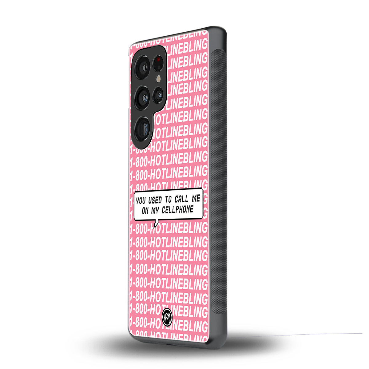 1800 hotline bling back phone cover | glass case for samsung galaxy s25 ultra