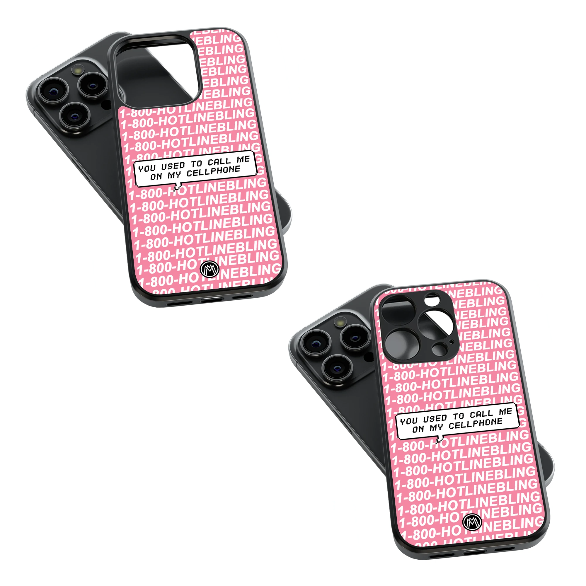 Trendy Glass Back Mobile Case for iPhone, Samsung, Redmi, OnePlus, Google Pixel, Motorola