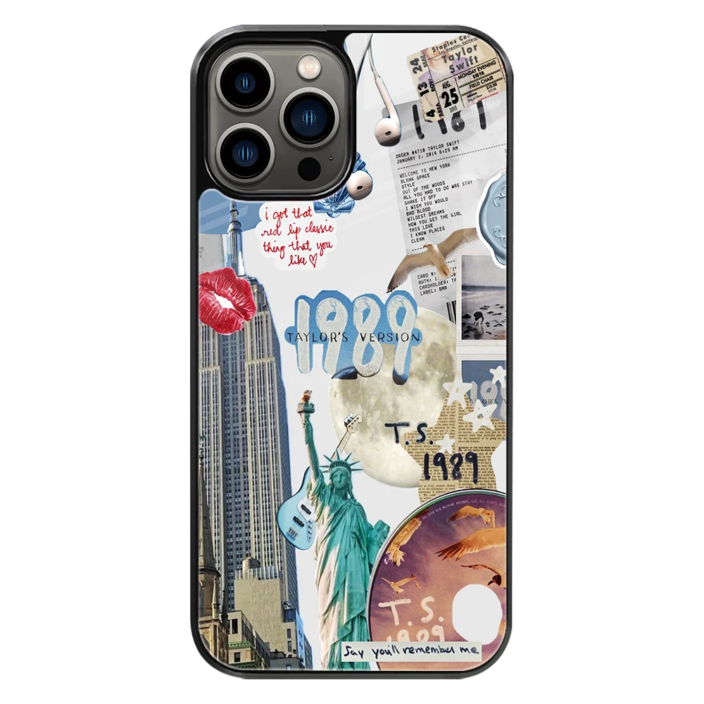 Premium Glass Back Mobile Phone Cover for iPhone, Samsung, OnePlus, Google Pixel, Redmi, Oppo, Vivo & Realme