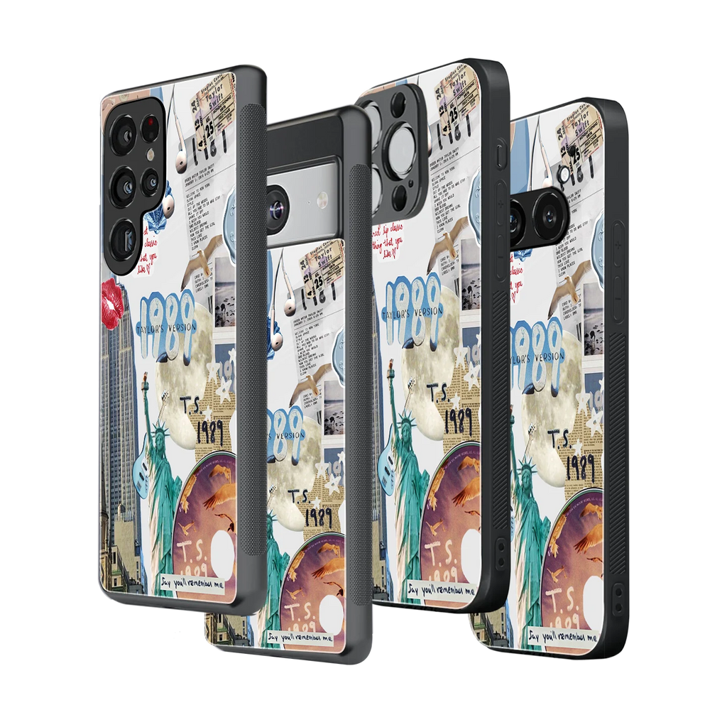 Stylish Glass Back Case for All Smartphones iPhone, Samsung, OnePlus, Pixel, Redmi, Oppo, Vivo, Motorola
