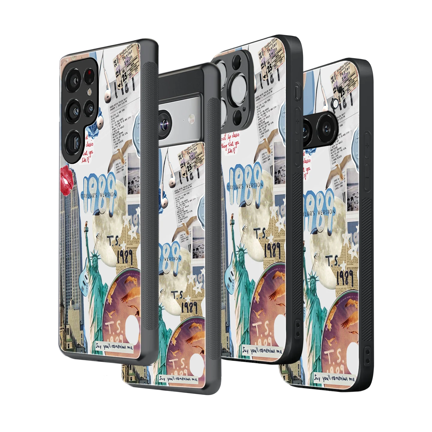 Stylish Glass Back Case for All Smartphones iPhone, Samsung, OnePlus, Pixel, Redmi, Oppo, Vivo, Motorola