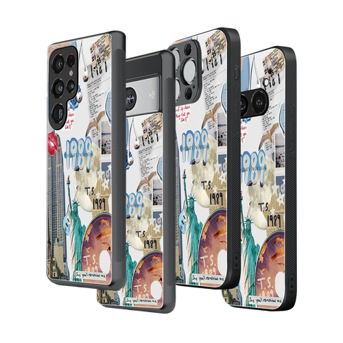 Stylish Glass Back Case for All Smartphones iPhone, Samsung, OnePlus, Pixel, Redmi, Oppo, Vivo, Motorola
