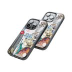 Protective Glass Back Phone Case Compatible with iPhone, Samsung, OnePlus, Pixel & More
