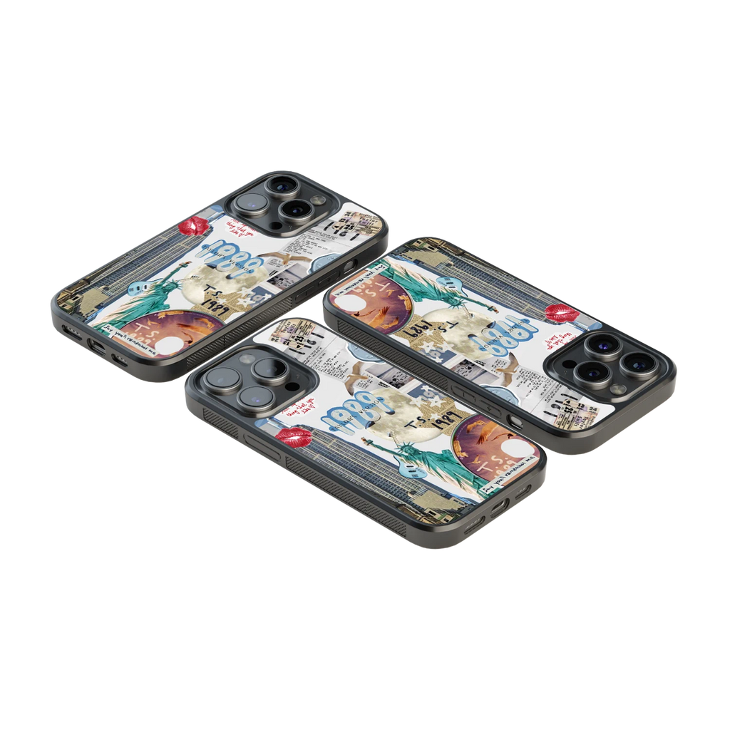 Luxury Glass Back Mobile Cover for iPhone, Samsung Galaxy, OnePlus, Pixel, Redmi & More