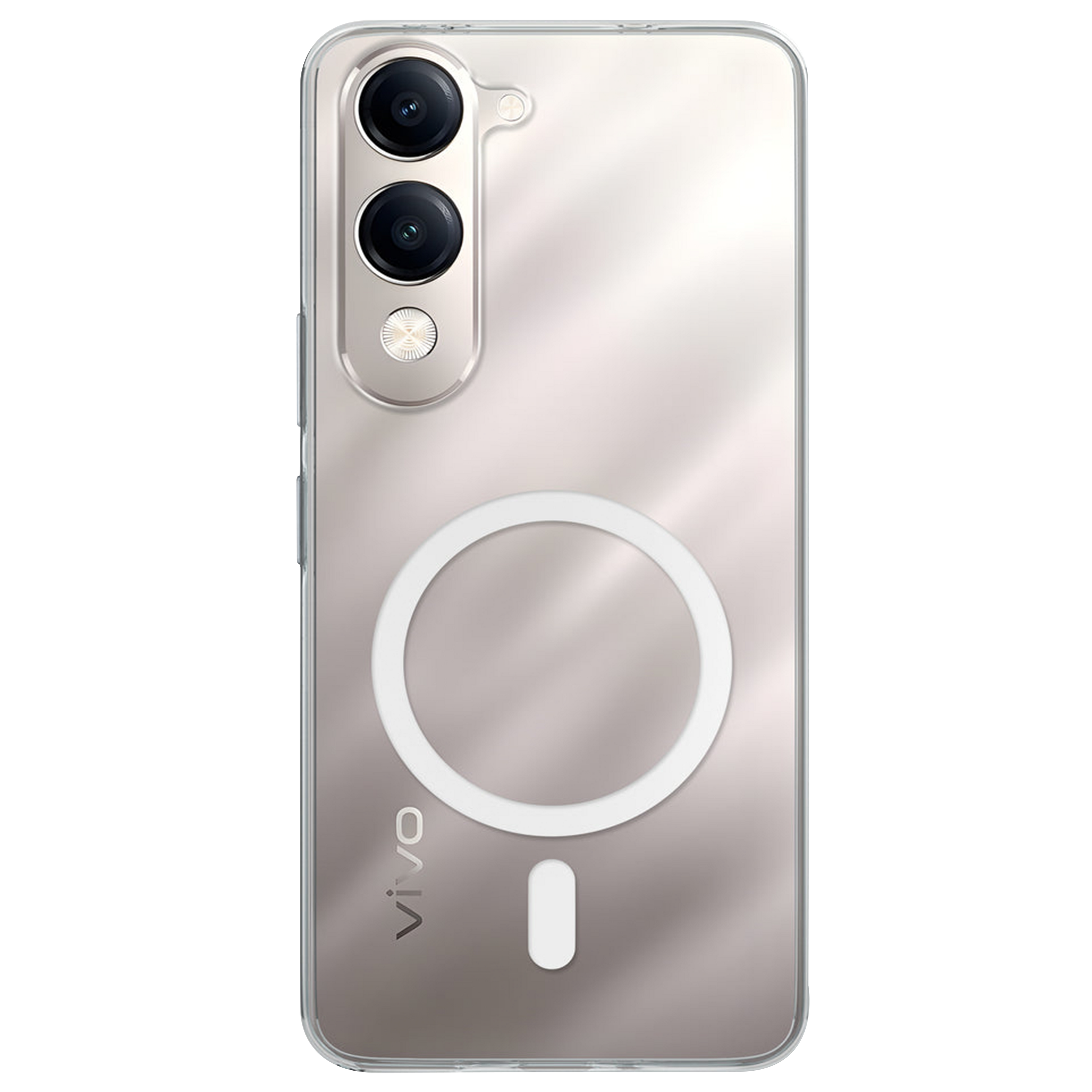 Anti Yellow Magsafe Clear Case for Vivo Y19s