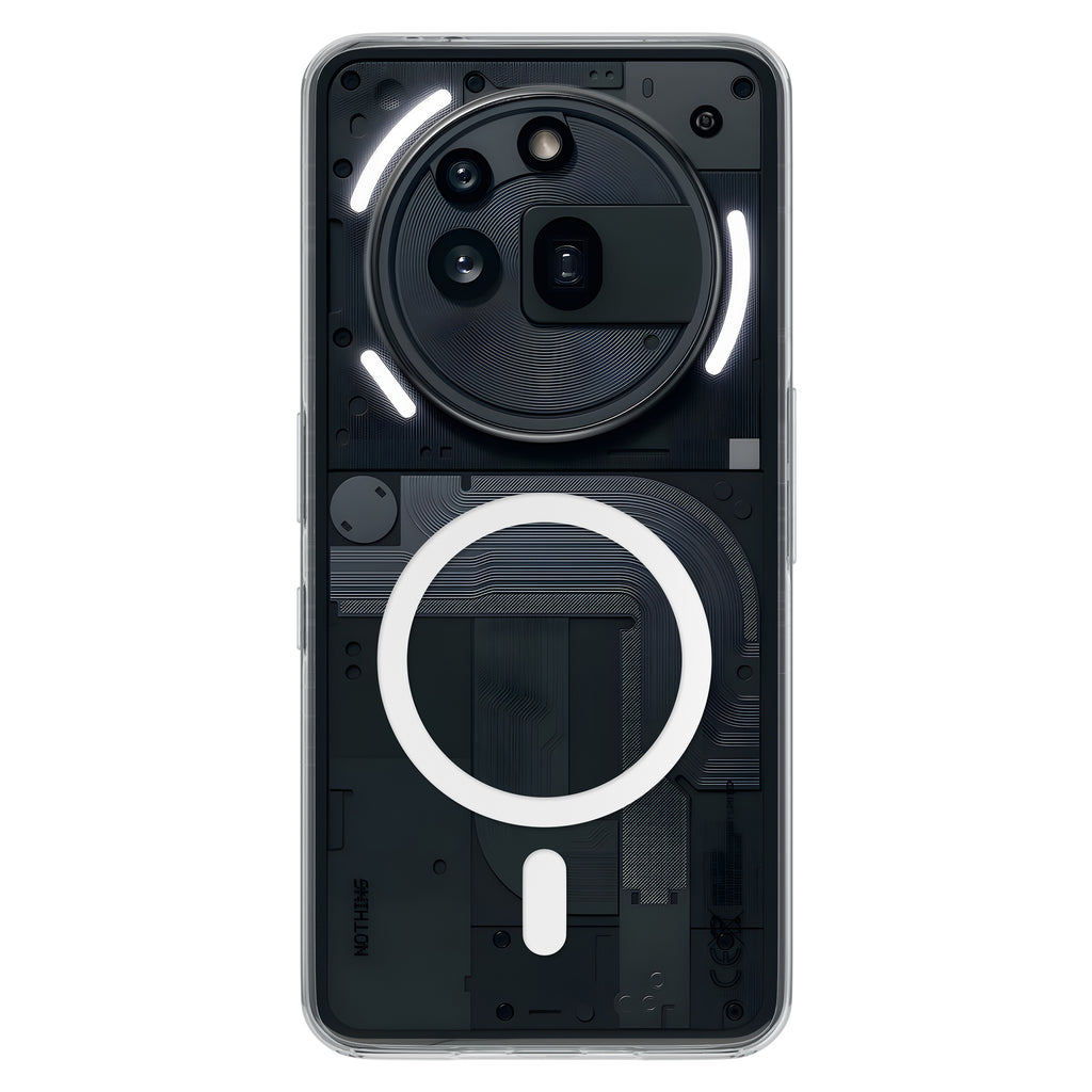 Anti Yellow Magsafe Clear Case for Nothing Phone 3a Pro