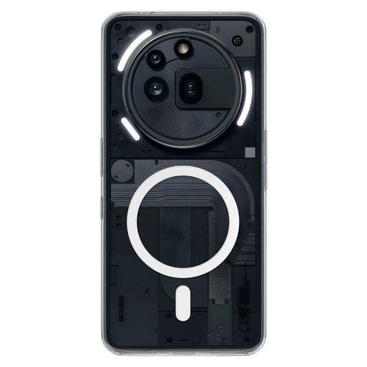 Anti Yellow Magsafe Clear Case for Nothing Phone 3a Pro